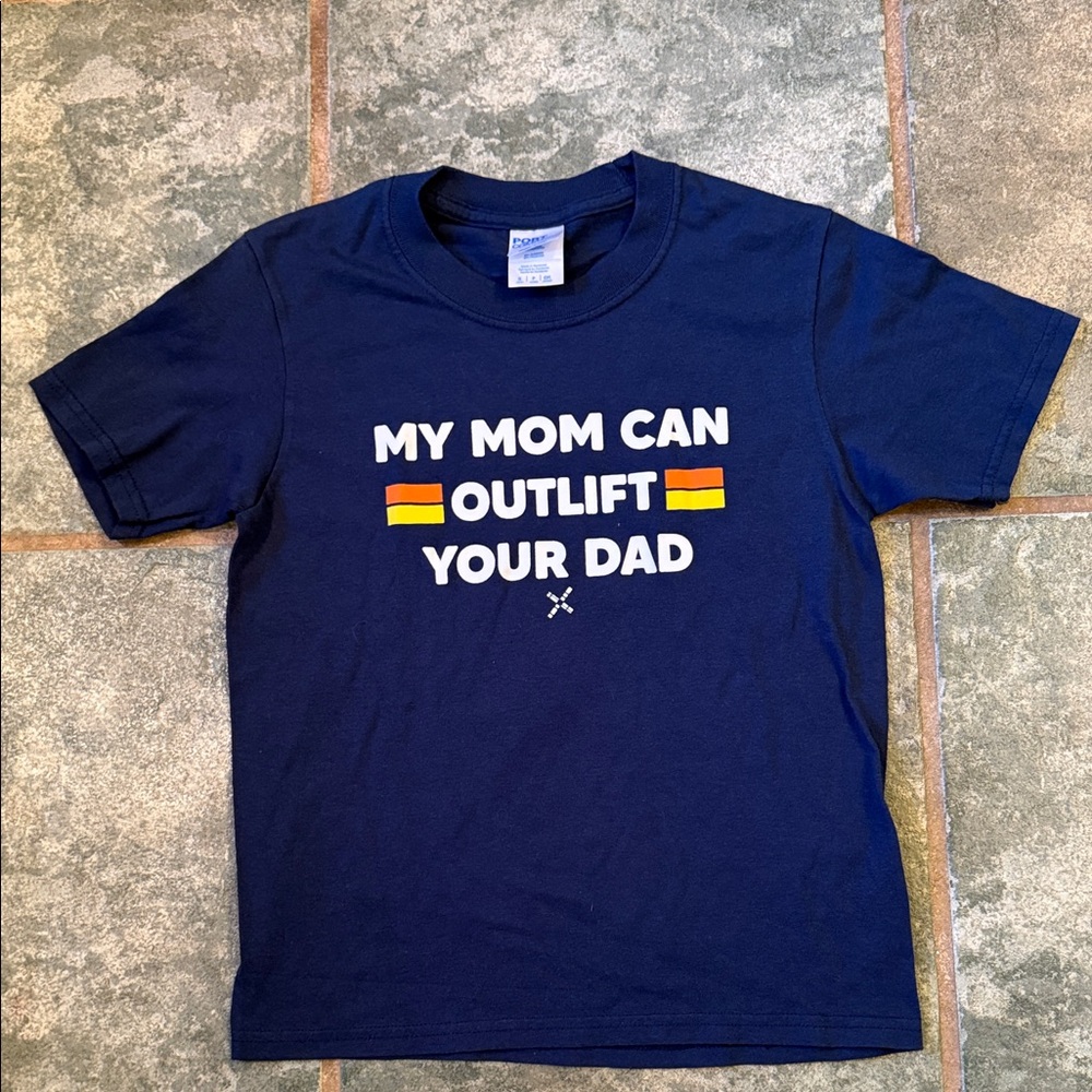 Kids Navy Blue Graphic Tee